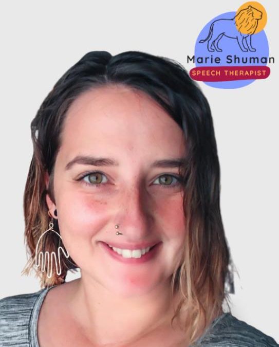 Marie Schuman is our wonderful speech-language pathologist!
