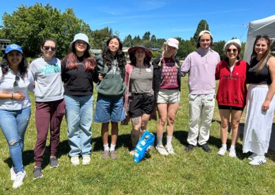 our student helpers at the 2024 VSRA picnic