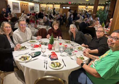 Christmas dinner and silent auction 2024