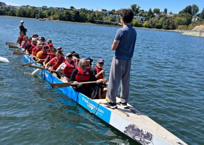 The VSRA dragon boat is off!